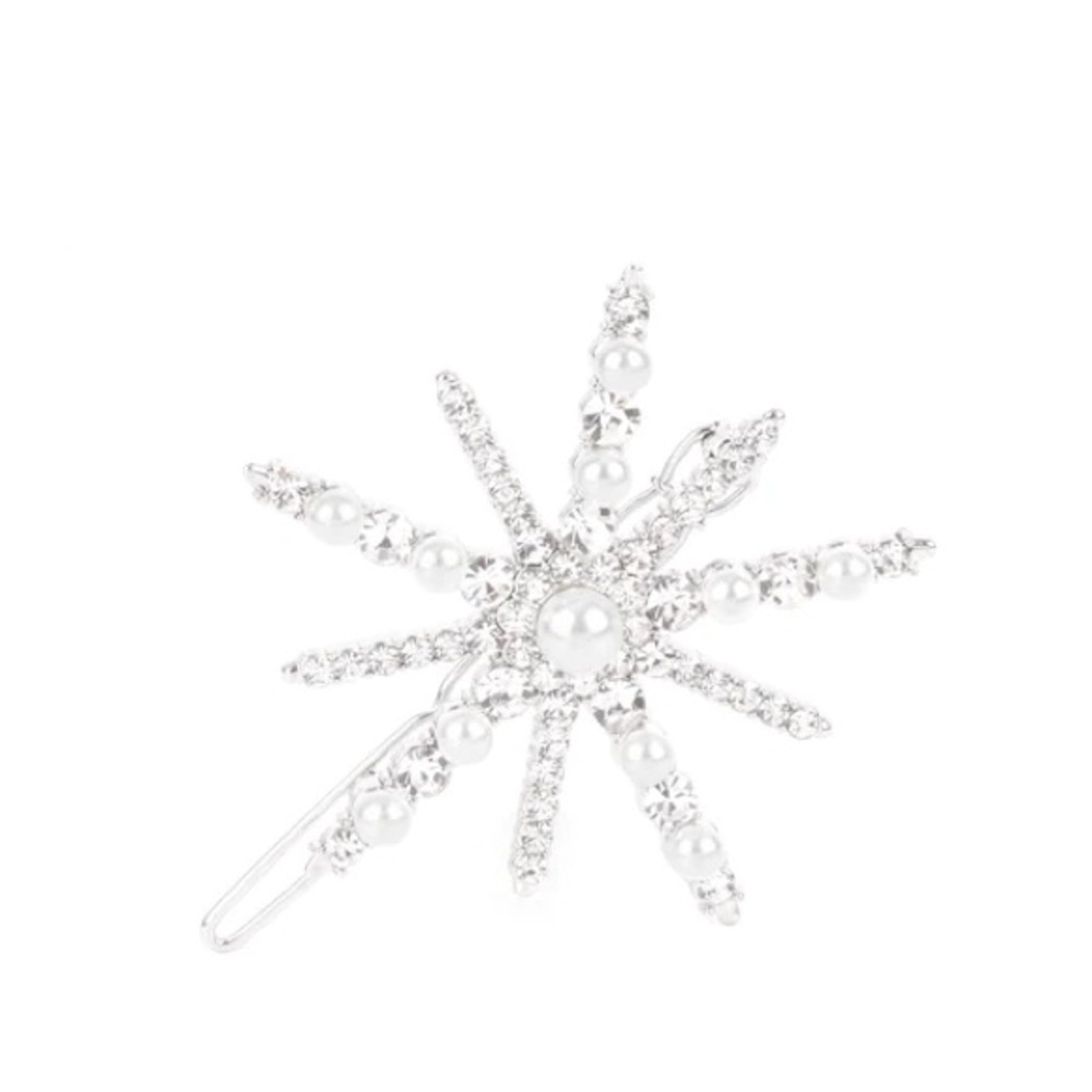 Paparazzi Leading Luminary White Hair Clip